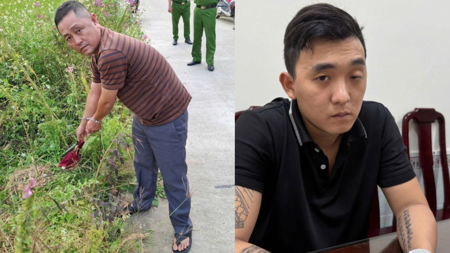 Đối tượng Linh (bên trái) và Duyễn 