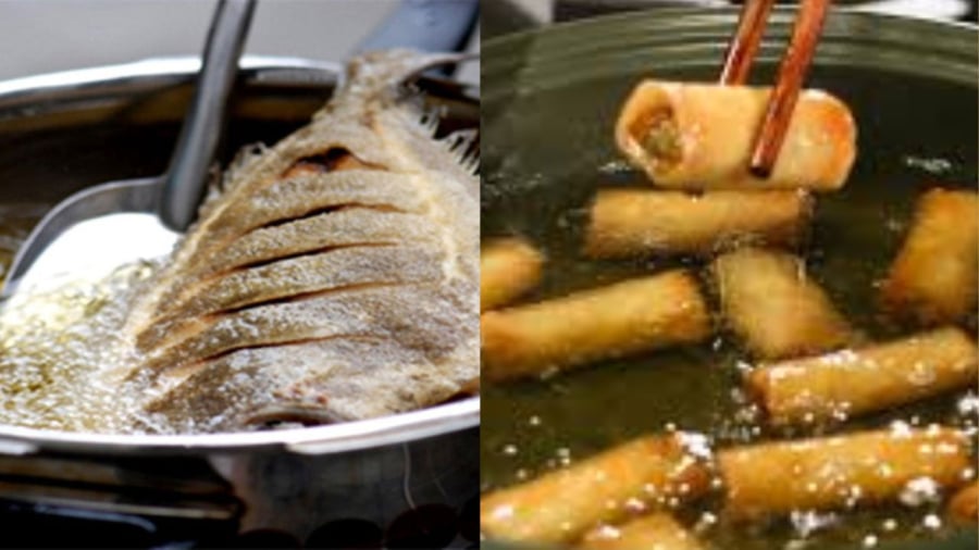 Tinh bột giúp cho món chiên rán nhanh giòn hơn