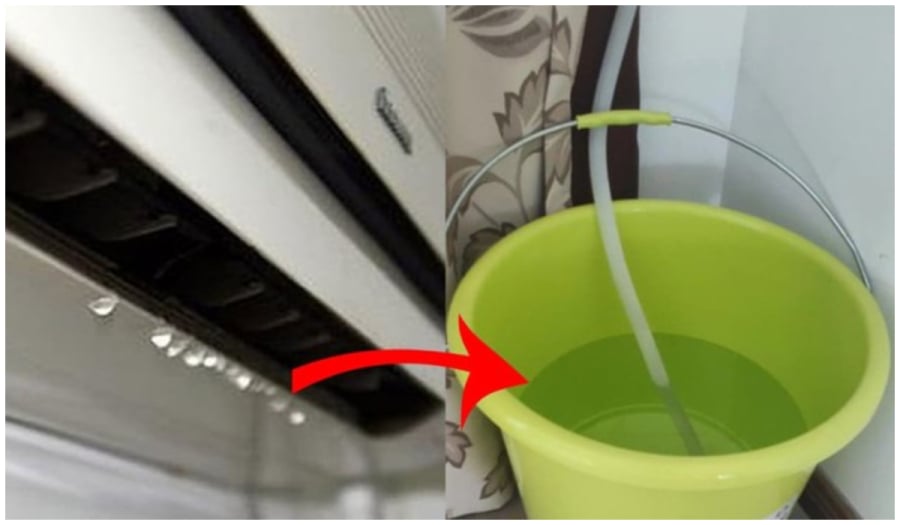 Nước chảy từ điều hòa có dùng được không?