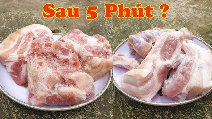 Rã đông thịt tưởng đơn giản nhưng nếu làm không đúng cách, thịt rất dễ bị bở, mất đi vị ngon tự nhiên và giảm đáng kể giá trị dinh dưỡng.