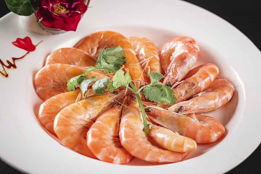 Cách hấp tôm đỏ au ngon