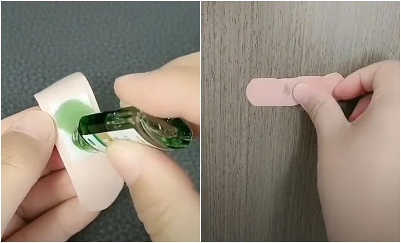 Nhỏ dầu gió lên miếng urgo tưởng trò chơi trẻ con, ai ngờ điều kỳ diệu xảy ra