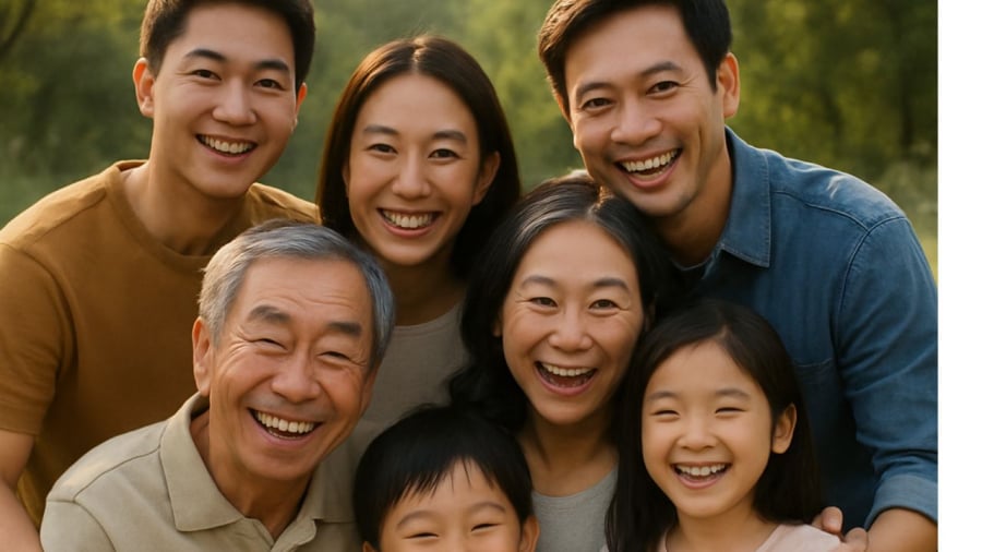 Tình cảm của con cái xuất phát từ cách nuôi dạy của cha mẹ