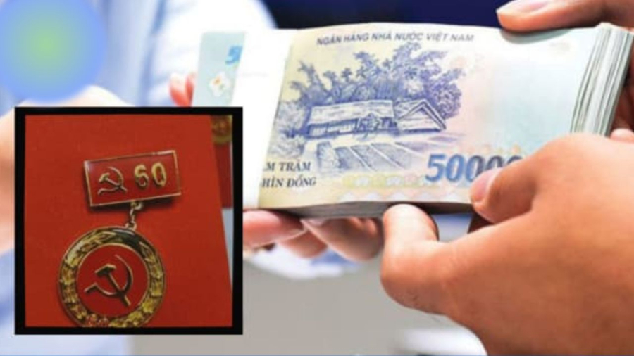 Đến: 31/12/2025: Mức tiền thưởng với người đủ 30 năm tuổi Đảng là bao nhiêu?
