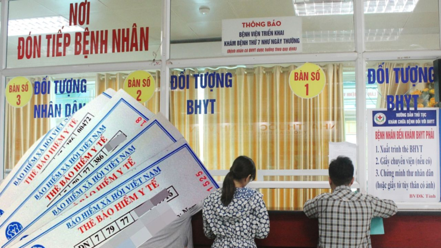 Người có thẻ BHYT có các mức hưởng khác nhau
