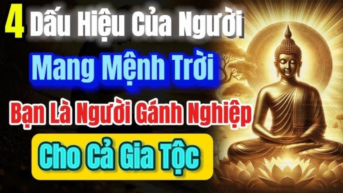 Dấu hiệu người sinh ra gánh nghiệp 