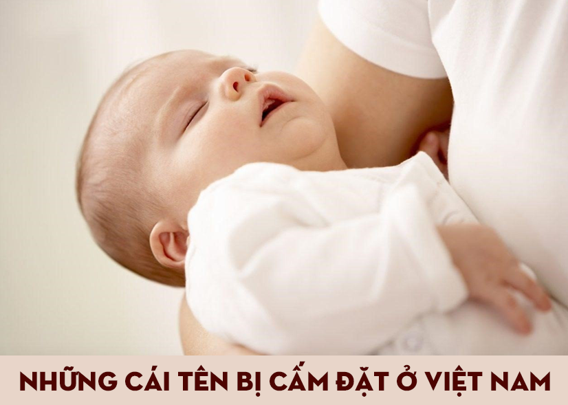 Những cái tên bị cấm đặt ở Việt Nam