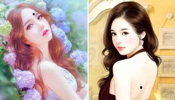 Nốt ruồi may mắn 