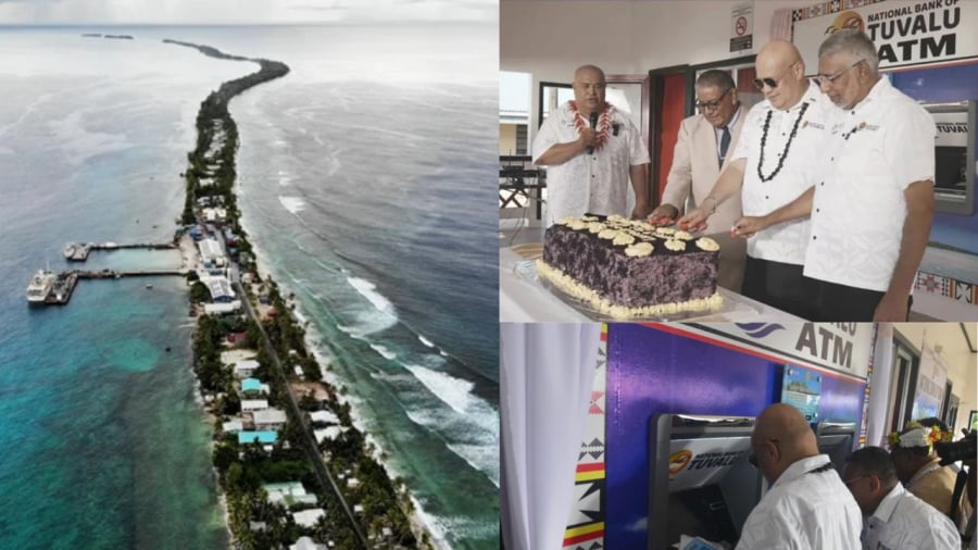 Năm 2025, Tuvalu mới có cây ATM đầu tiên