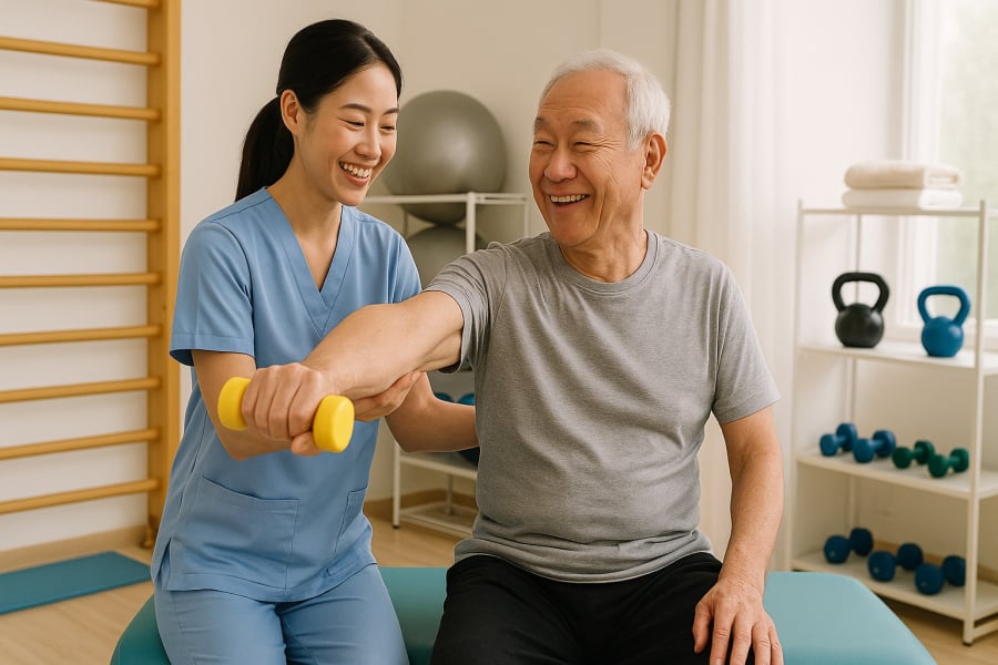 Kỹ thuật phục hồi chức năng là ngành học giúp người bệnh khôi phục vận động và chức năng Sh88bet đăng ký miễn phí sau chấn thương, tai nạn hoặc bệnh lý