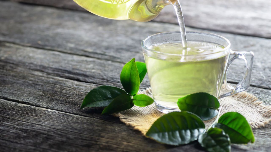 Nước trà xanh tốt cho tóc