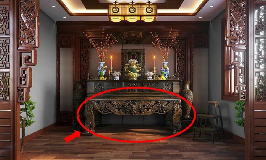 Trong nhà 3 thứ nghiêng lệch cạn phúc