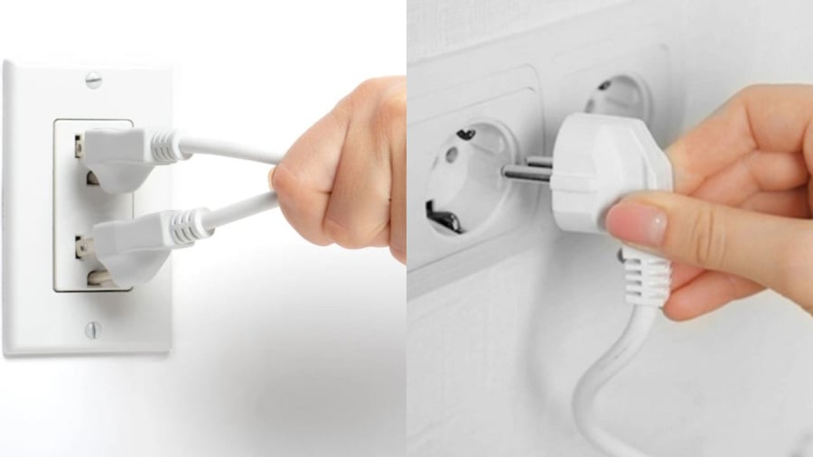 Tốt nhất các thiết bị không dùng thì nên rút phích ra thay vì chỉ tắt bằng điều khiển