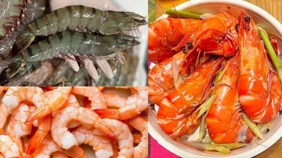 Vỏ tôm cứng còn có thể gây hóc, kích thích cổ họng làm tăng cơn ho