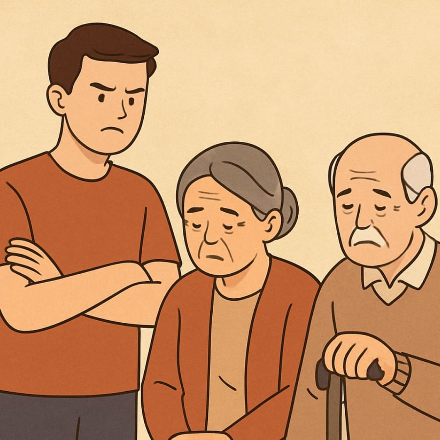 Cha mẹ dẫu nghèo thì vẫn nuôi ta bằng tất cả những gì họ có, muốn giàu hãy tự ta xây dựng