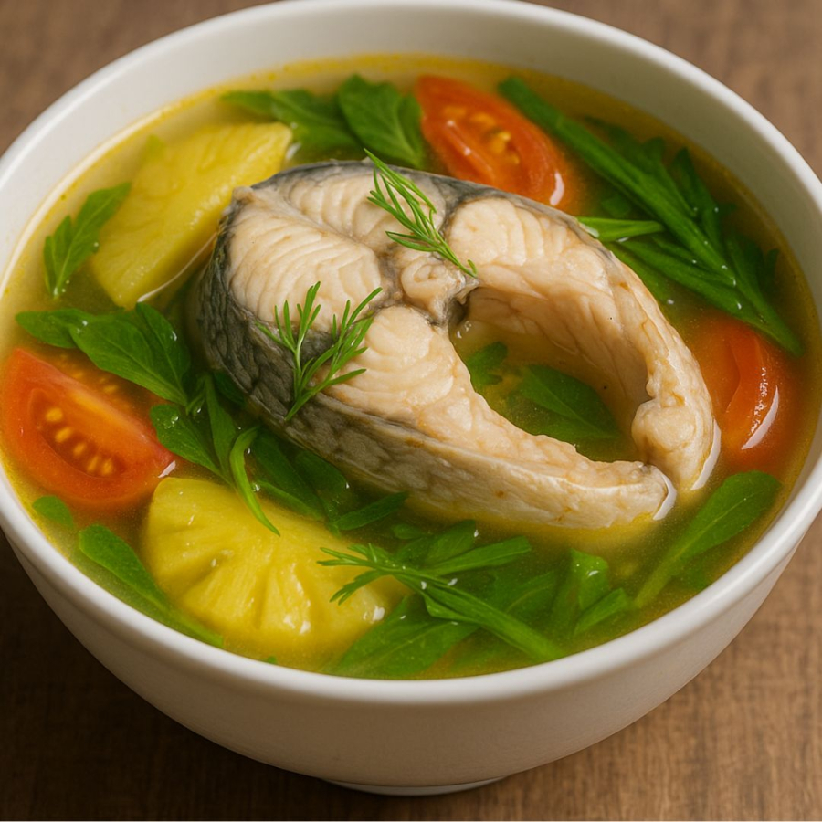 Tô canh cá ngon là nước trong, thơm, thịt cá săn chắc ngọt không bị tanh
