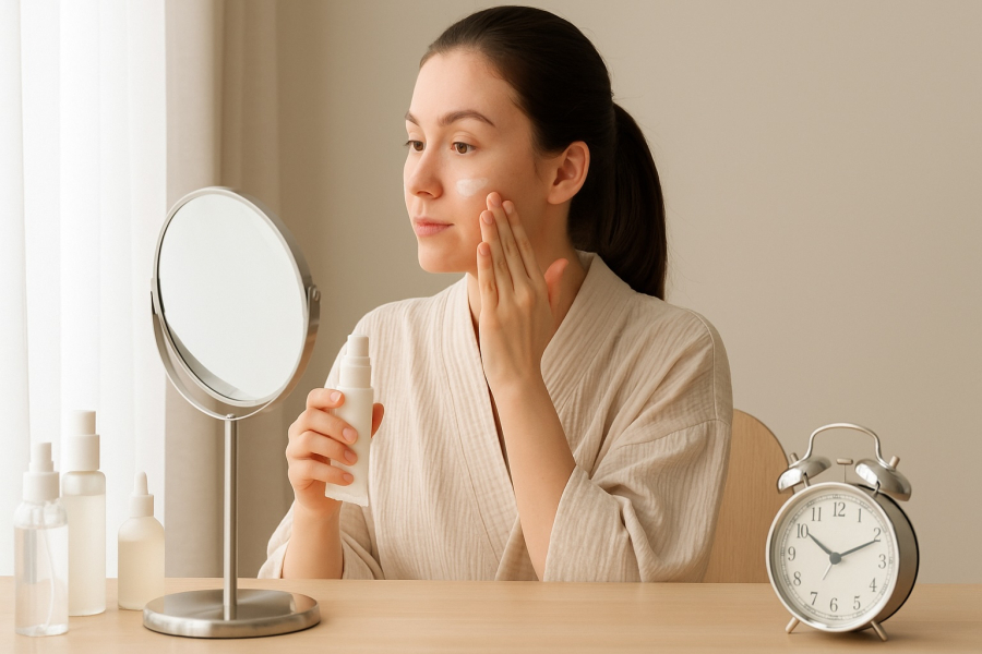 Đừng bỏ qua bước bôi kem chống nắng đầu ngày – “lá chắn” tối ưu giúp bảo vệ Mừng SHBET phiên bản mới 2025 và giữ lớp trang điểm bền đẹp suốt ngày dài.