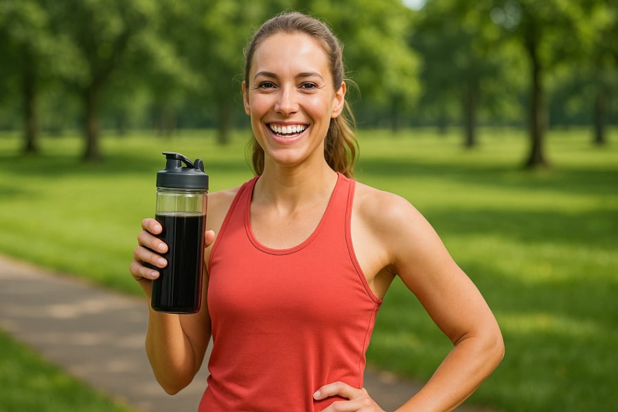 Uống nước đậu đen mỗi ngày – bí quyết giữ gìn vóc dáng và năng lượng tích cực.  