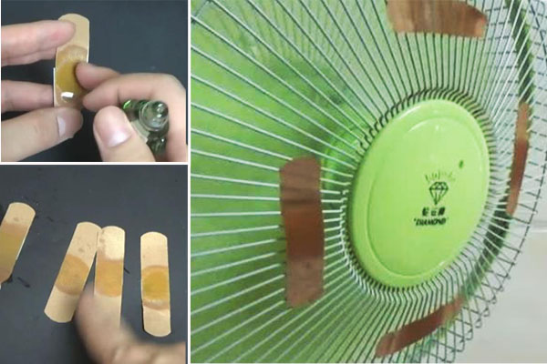 Cách biến quạt thành thiết bị đuổi muỗi    