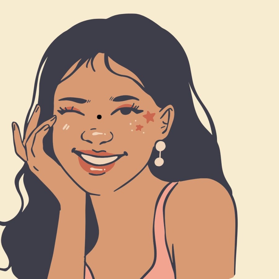 Nốt ruồi trên mũi điềm báo số mệnh tốt