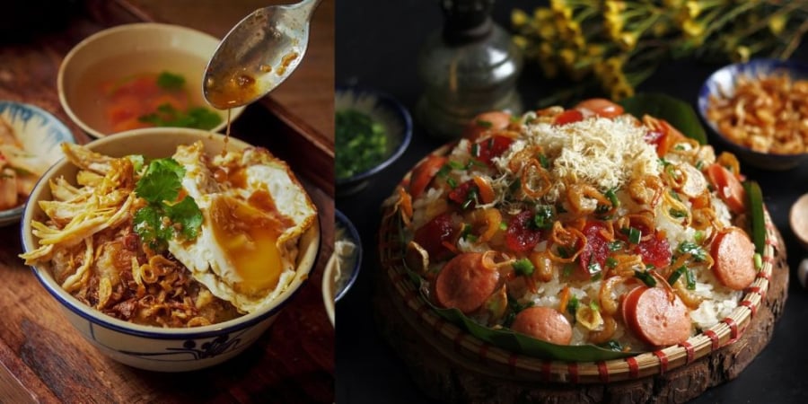 Xôi mặn cung cấp lượng tinh bột và đạm dồi dào, no lâu hơn so với phở hay bún. 
