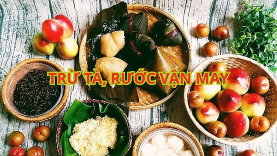 Tết Đoan Ngọ gắn liền với trừ tà 