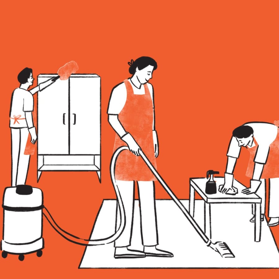 Những người chồng yêu vợ thường sẵn sàng chia sẻ việc nhà