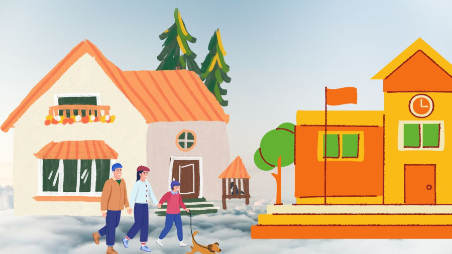 Một ngôi nhà ở vị trí tốt sẽ thu hút vận may