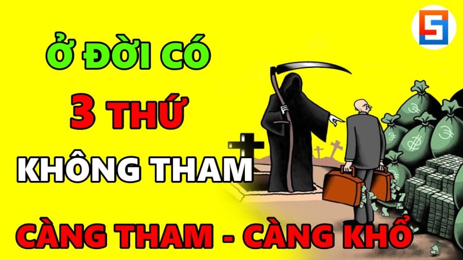 3 thu khong nen tham