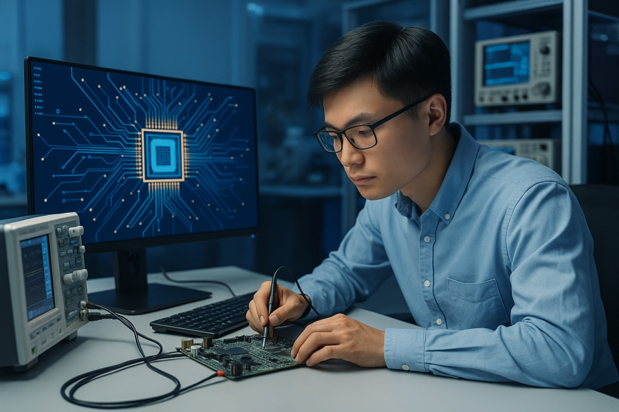 Ngành bán dẫn – “mỏ vàng” của thời đại số với mức lương lên đến 100 triệu đồng/tháng.    