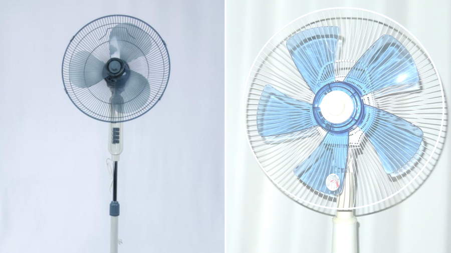 Quạt 3 cánh và quạt 5 cánh có một số khác biệt nhất định.