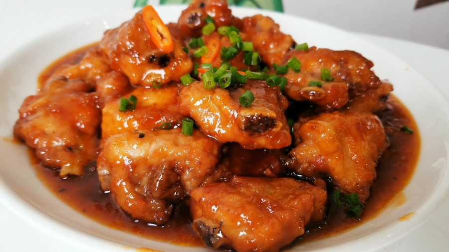 Cách làm sườn sốt me ngon