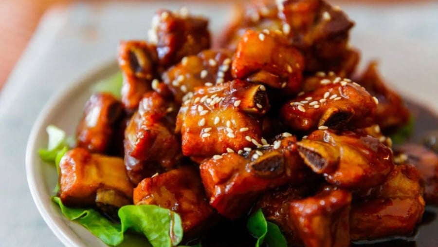 Cách nấu sườn xào chua ngọt