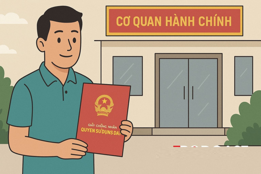 Quyết định giá bán nhà ở tái định cư trong địa bàn4 quy định mới về cấp Sổ đỏ từ ngày 01/7/2025 