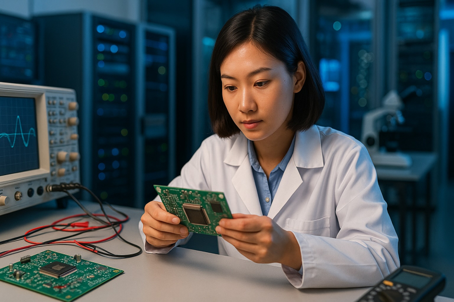 Thiết kế vi mạch – ngành nghề dẫn đầu xu hướng công nghệ với mức thu nhập hấp dẫn.    