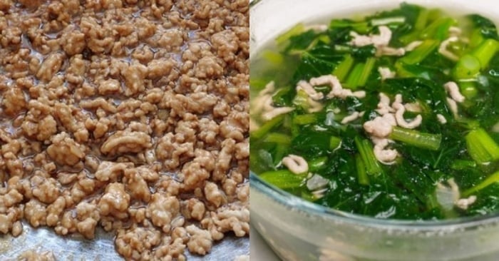 Rau diếp cắt bỏ phần lá hư, rửa sạch và ngâm nước muối loãng khoảng 10–15 phút.    