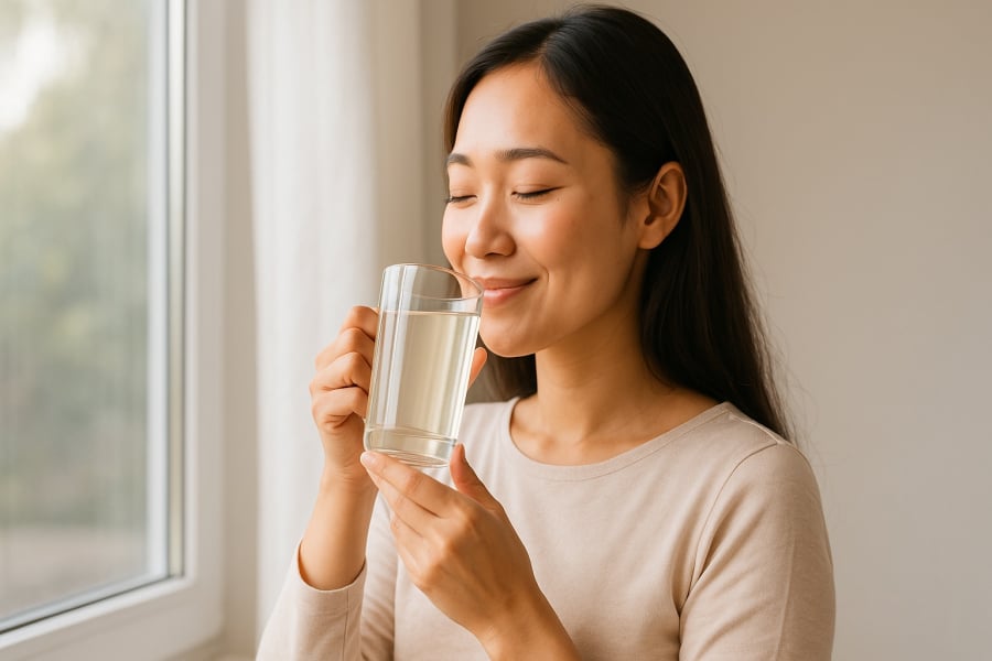 Uống nước ấm vào sáng sớm giúp khởi động Sh88bet đăng ký miễn phí và tăng cường trao đổi chất.