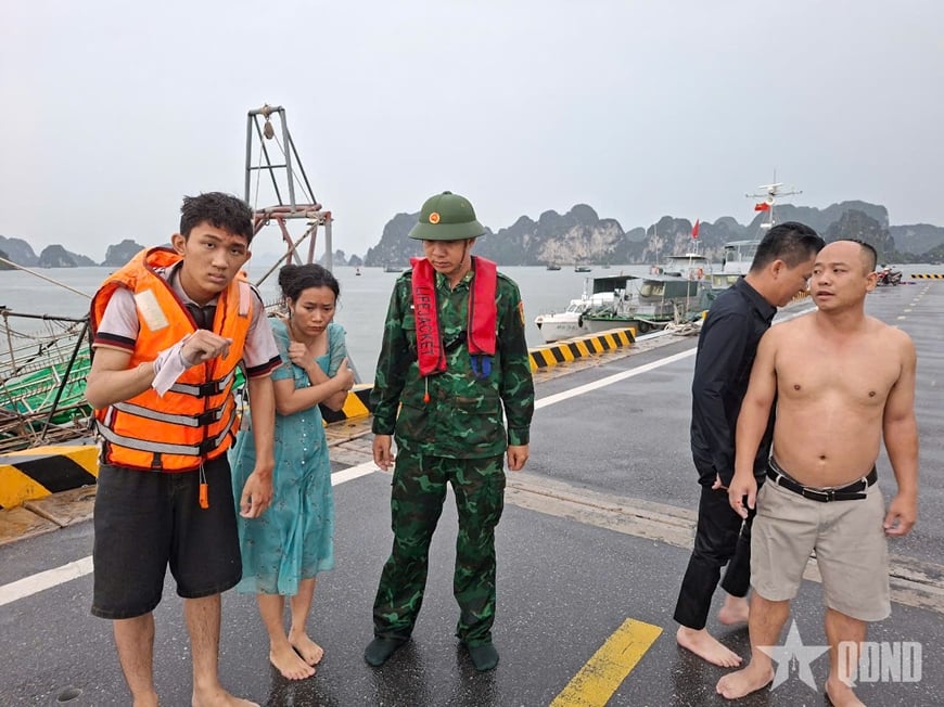 Hiện công tác cứu hộ đang diễn ra nhanh chóng