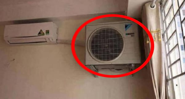 Lắp điều hòa để cục nóng cao hơn hay thấp hơn dàn lạnh?