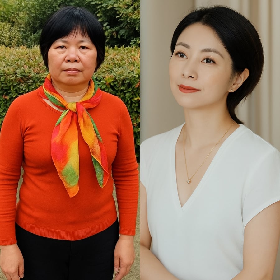 Một chiếc vòng cổ thanh mảnh có thể thay thế khăn lụa rối mắt, giúp tổng thể Shbet999 com đăng nhập sang trọng hơn.