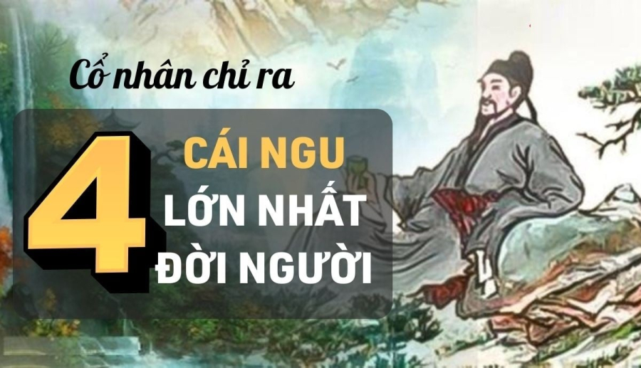 Đời người có 4 cái ngu: Bàn về cái ngu lớn nhất, bạn có mắc không?