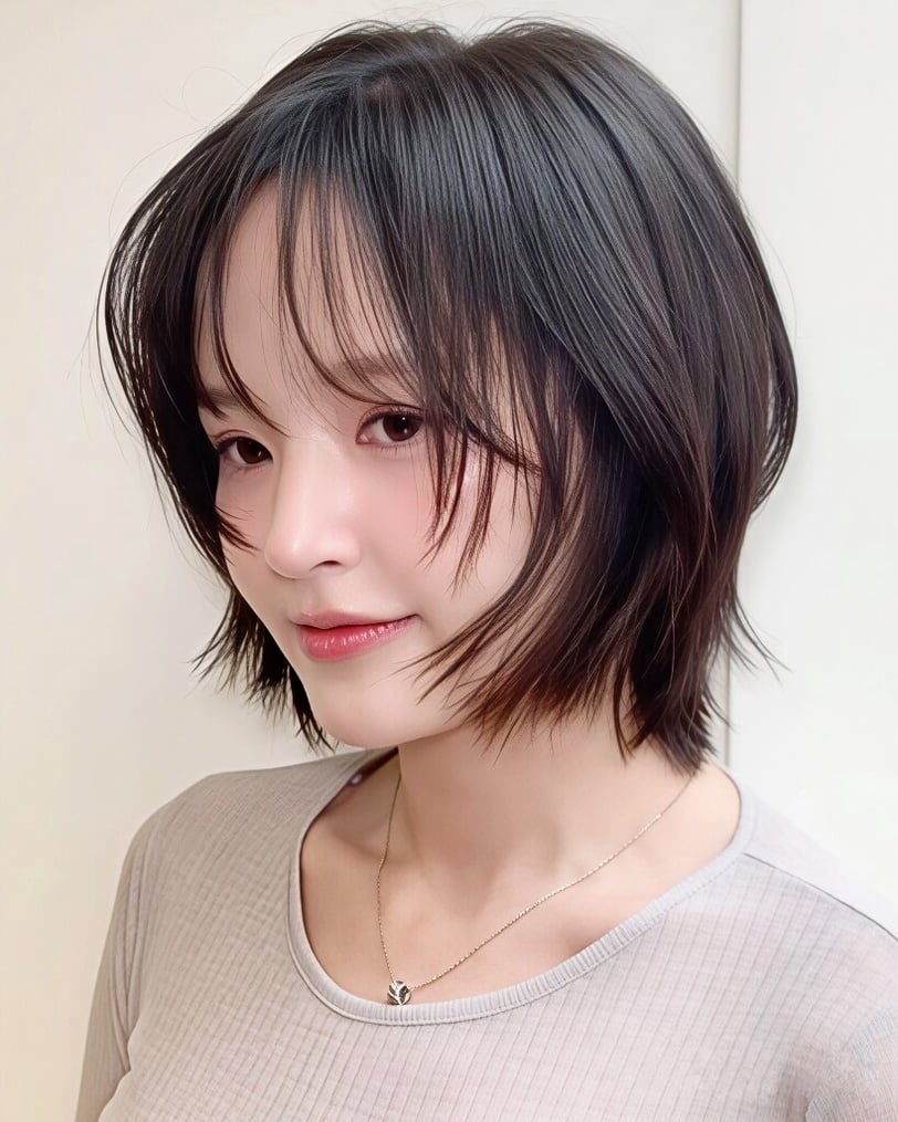 Đuôi tóc được tỉa thật mỏng, dài đến ngang hoặc dưới tai, giúp Shbet123 Link Vào ShBet Mới Nhất nhẹ nhàng, không bết dính. 