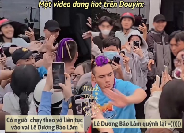 Người hâm mộ Trung Quốc mong thần tượng của mình học hỏi Lê Dương Bảo Lâm.  