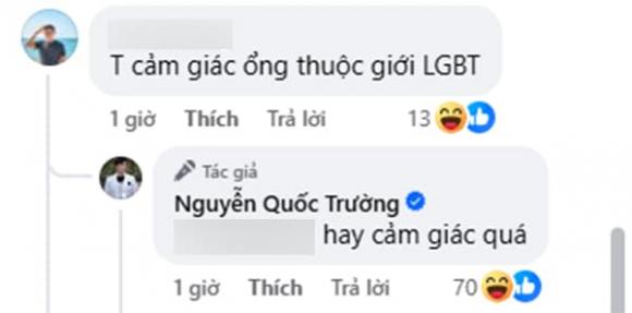 Phản ứng có phần nhẹ nhàng của nam diễn viên nhưng gây chú ý với nhiều người.