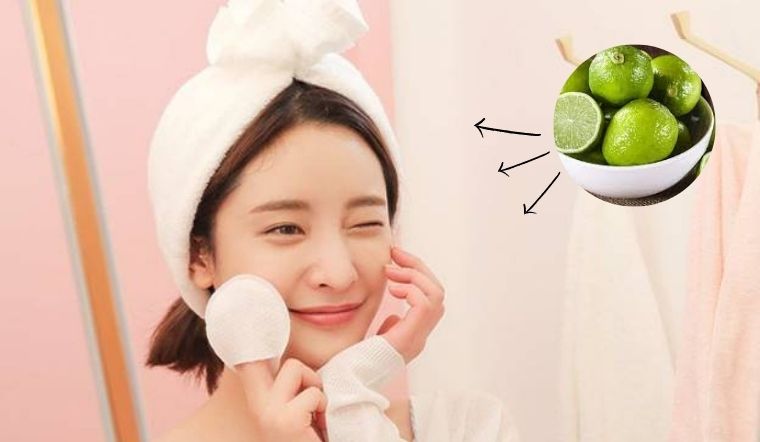 Hàm lượng vitamin C trong chanh còn góp phần làm mờ thâm