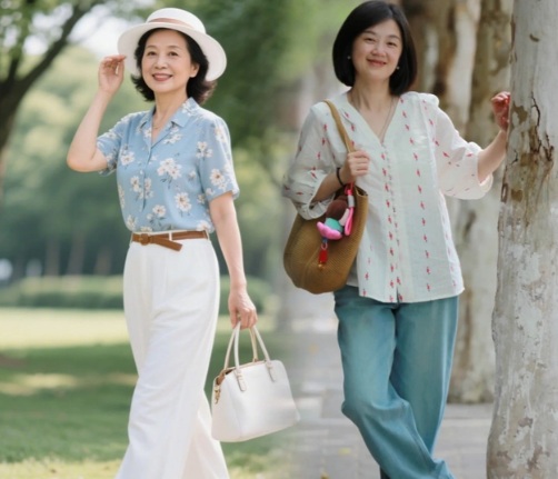 Họa tiết sọc mang lại sự sinh động, trong khi gam trắng tạo nền cân bằng, đem đến tổng thể hài hòa và tươi mới.