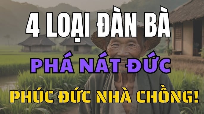 Kiểu phụ nữ mất hết phúc lộc