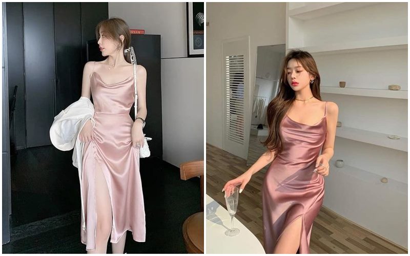 Chất liệu bóng mượt và dáng váy ôm sát Sh88bet đăng ký miễn phí lại dễ làm lộ nhược điểm vóc dáng