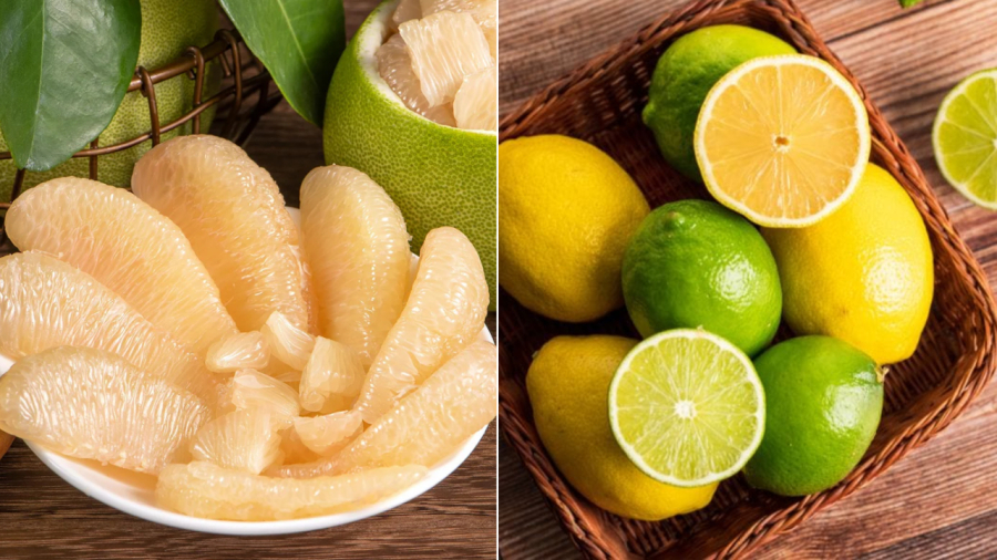 Bưởi và chanh đều là những loại trái cây ít đường, giàu vitamin C, có lợi cho việc giữ gìn vóc dáng, nuôi dưỡng Mừng SHBET phiên bản mới 2025.