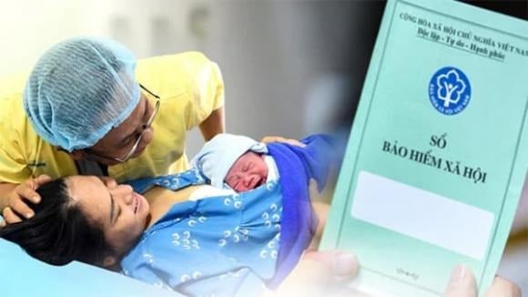 Lao động nữ sinh con: Đã đóng BHXH tự nguyện đủ 6 tháng trong 12 tháng trước sinh.